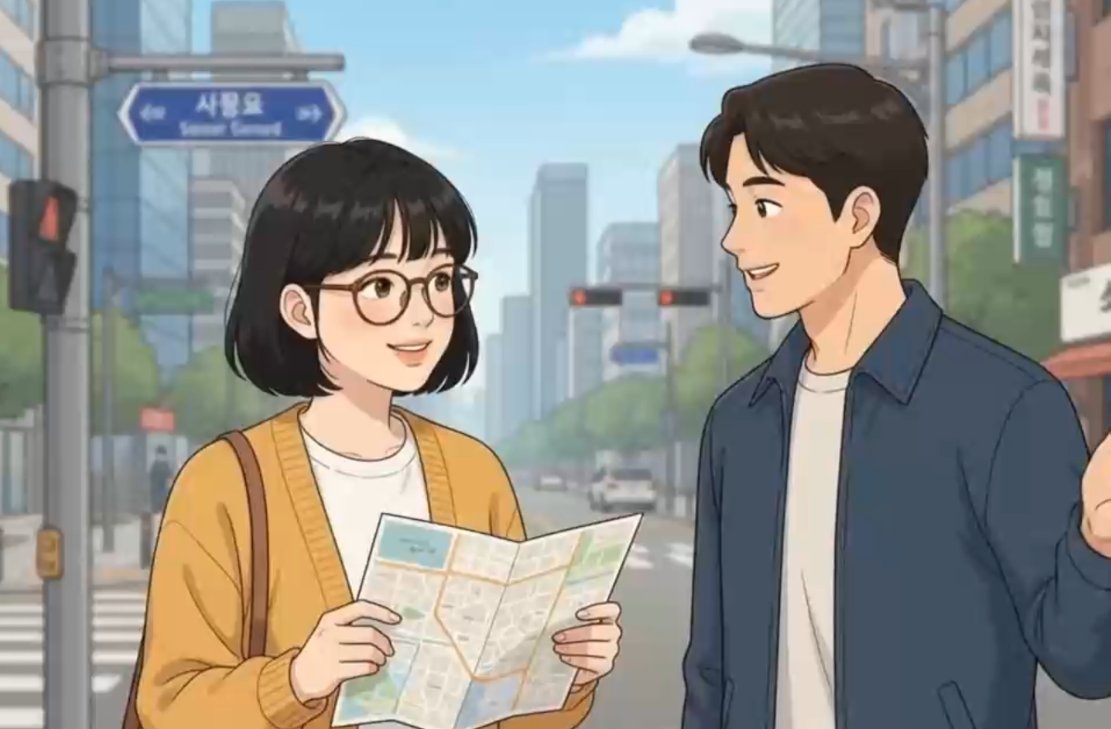 How to Ask for Directions in Korean (and Understand the Answer)