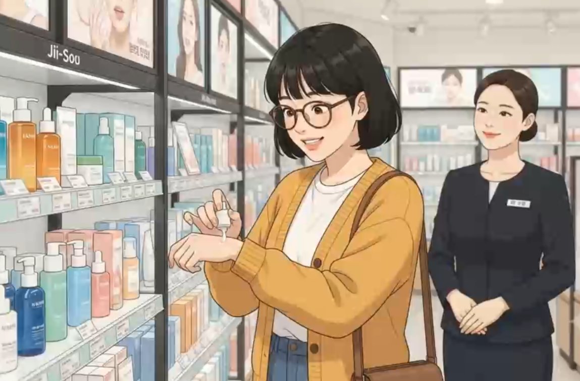 K-Beauty Store Korean: What to Say at Olive Young